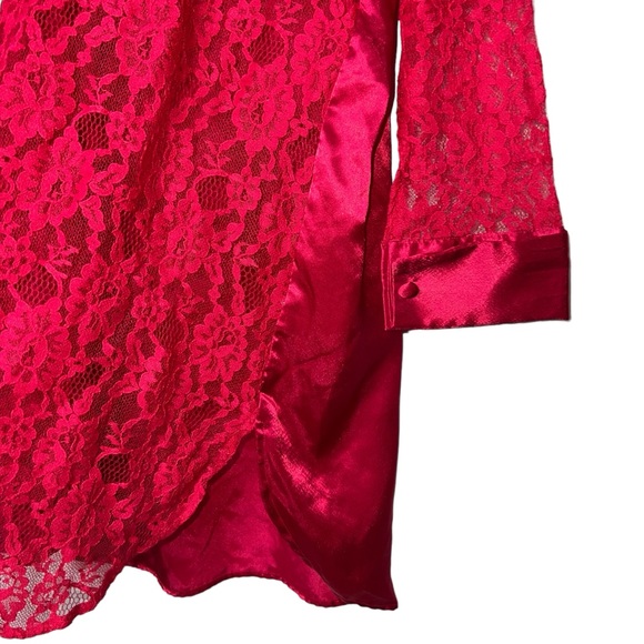 Victoria's Secret Vintage Gold Label Lace Shirt Petite Small - Picture 6 of 11